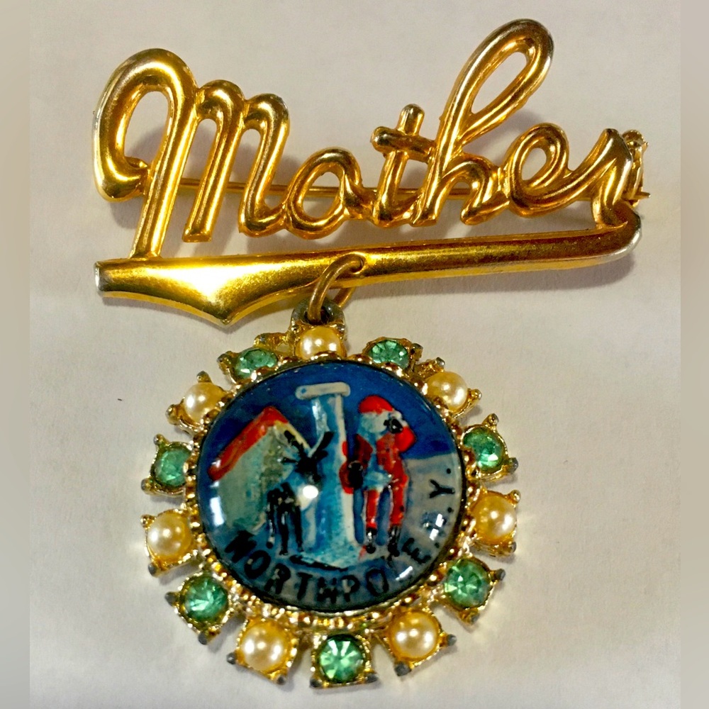 Mother “North Pole” Brooch